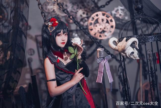 《碧蓝航线》大凤cos，优雅美丽，哥特风与机械风融合太美了