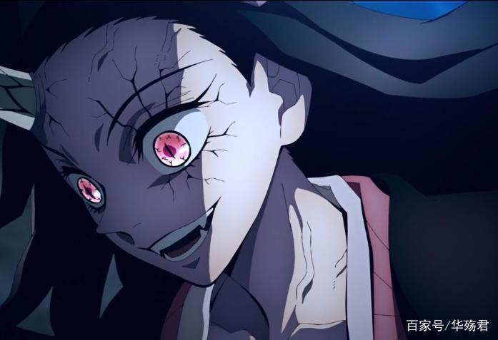 鬼灭之刃:祢豆子完全鬼化简直不要太飒,狂虐堕姬,直接让她毁容