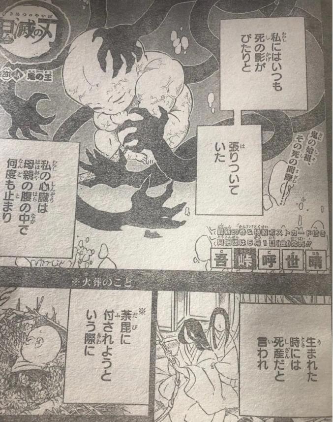 鬼灭之刃201:大反转,炭治郎被无惨附身,成究极鬼王,无惧阳光