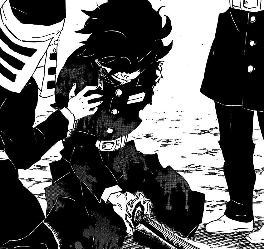 鬼灭之刃第200话：炭治郎去世，祢豆子来晚了，鳄鱼，做个人吧！