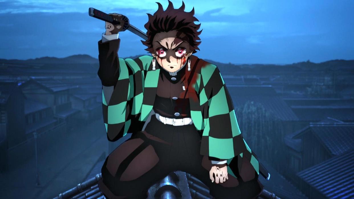 鬼灭之刃游郭篇:炭治郎开启日呼压制上六,狂暴化祢豆子重创堕姬