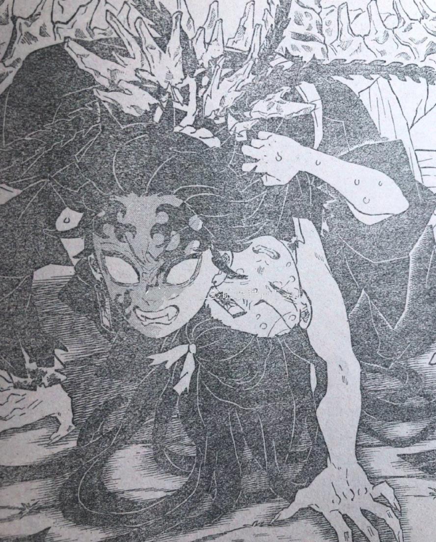 鬼灭之刃202话：炭治郎啃咬祢豆子，刺破香奈乎身体