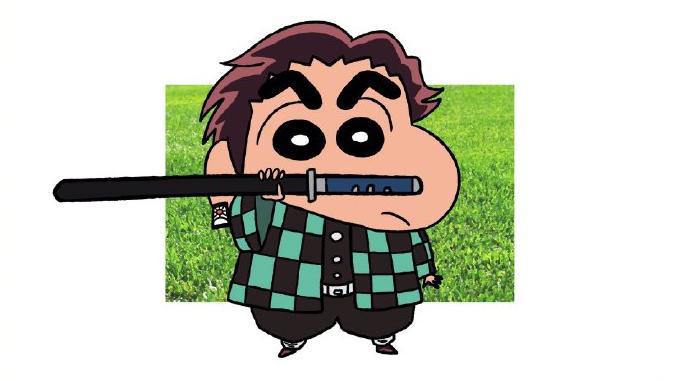 炭治郎版野原新之助？小葵是祢豆子，看到善逸笑喷了！