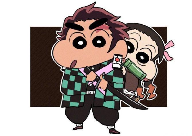 炭治郎版野原新之助？小葵是祢豆子，看到善逸笑喷了！