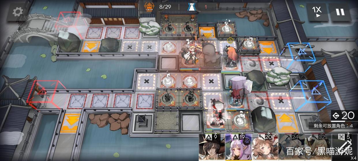 明日方舟WR-EX-7突袭不接敌打法高台干员配狮蝎过于舒适