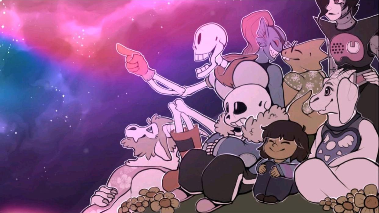 【UNDERTALE故事】坠落之一：新的旅途。