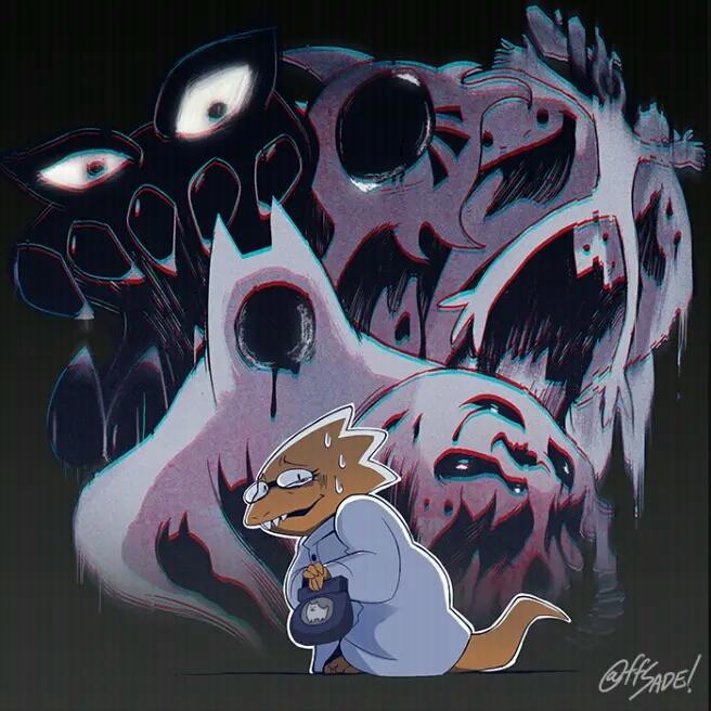 英灵系列(Undertale传说之下)第九期Alphys(艾菲斯)