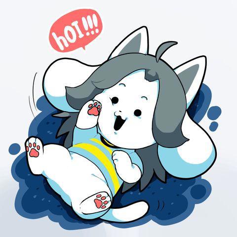 《传说之下》人物志Temmie：令鱼姐退避三舍？就决定是你啦，提米