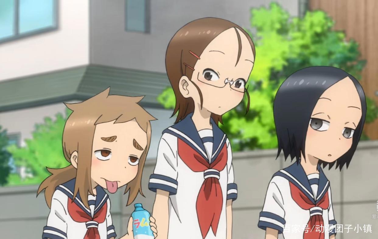动漫《擅长捉弄的高木同学》反串三人组，还是很有看点的