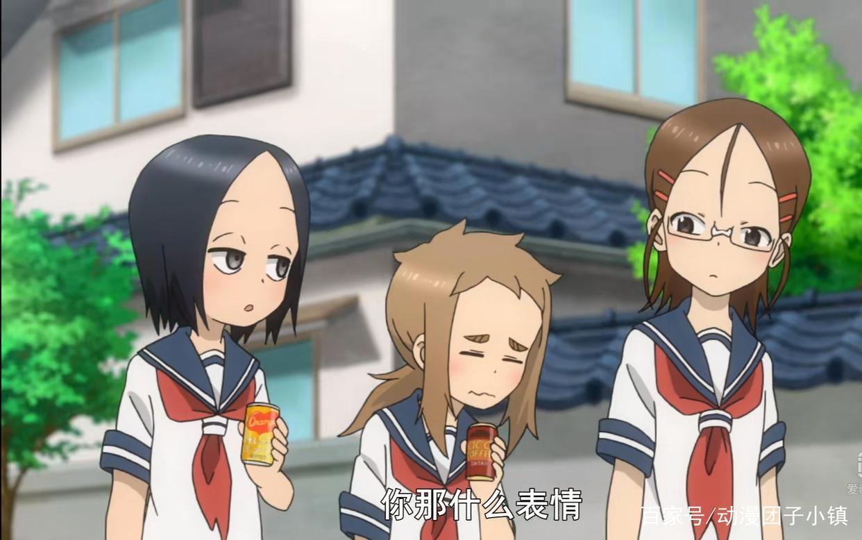 动漫《擅长捉弄的高木同学》反串三人组，还是很有看点的