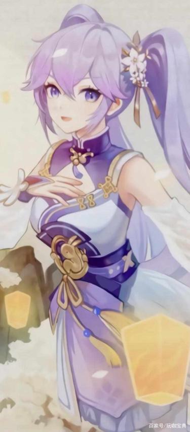 原神内鬼爆料：刻晴皮肤大致模样，八重神子开大会露出狐狸尾巴？