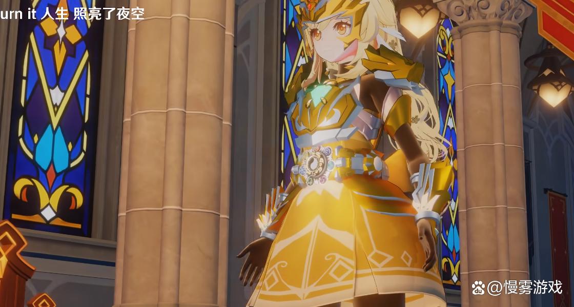 原神玩家爆肝一月，让荧妹变身铠甲勇士，还原五圣必杀暴揍大伟丘