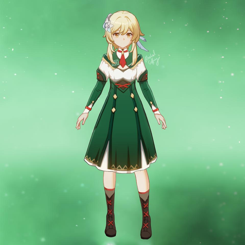 原神荧和空换上npc衣服后挺好看的,2.5版本新增成就一览