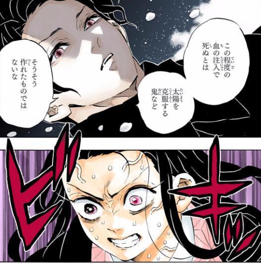 《鬼灭之刃》196话：祢豆子变回人类无惨分裂逃生被珠世与忍破解