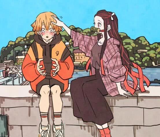 鬼灭之刃：祢豆子的最新精美图，这次祢豆子终于不用咬竹筒了