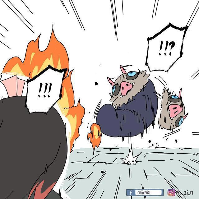 《鬼灭之刃》祢豆子化身护兄狂魔，嘴平伊之助惨遭扔飞？