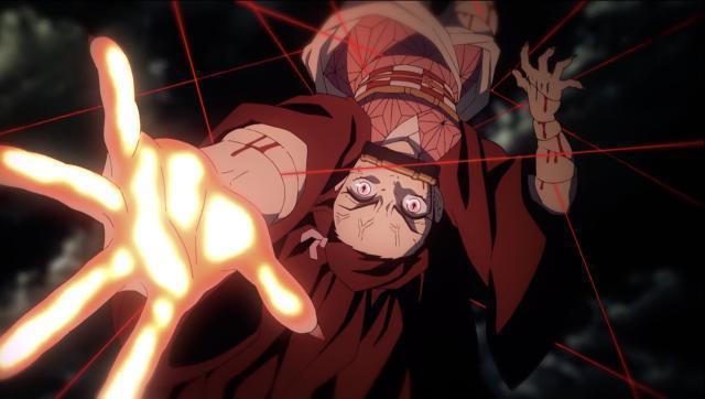 鬼灭之刃:祢豆子有多特殊?她的血鬼术能增强日轮刀