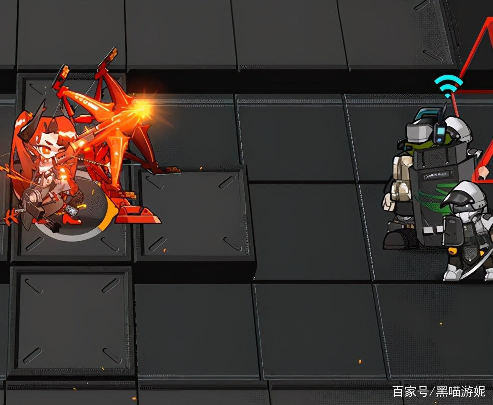 明日方舟新五星狙击熔泉公开红发双马尾高跟鞋龙妹让博士狂喜