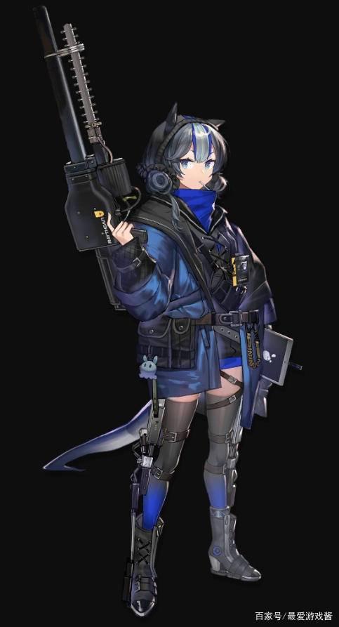 明日方舟4位新干员精二立绘一览：黑自带泳装？想和锡兰谈恋爱