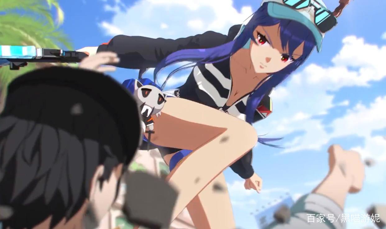 明日方舟日服夏活MV把狙击玩成近卫的陈泳装林雨霞应该是近卫