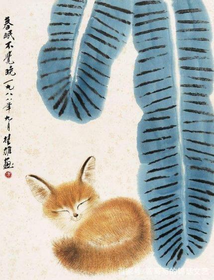 画家这样画狐狸，好乖！最后一张像不像白蛇缘起中的小狐狸？