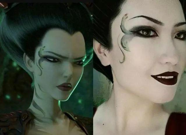 当《白蛇缘起》被cos后,许宣帅气十足,白蛇像从画中走出来一样