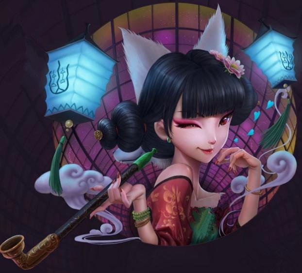 看了白蛇缘起，网友都开始画美丽的小狐狸，姿态各异，哪个最像？