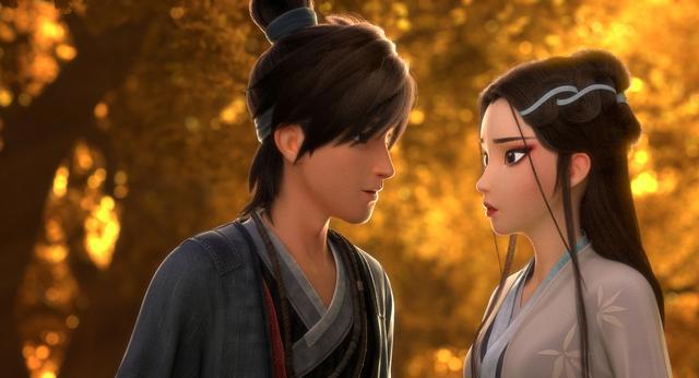 《白蛇：缘起》动画电影，中美合拍再现经典，白蛇青蛇造型太美