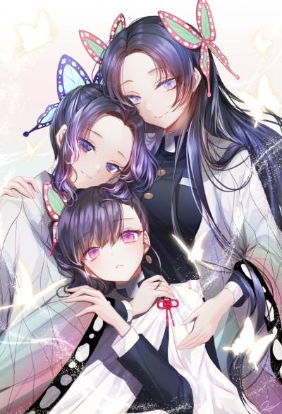 鬼灭之刃:虫柱蝴蝶忍为何能如此温柔,原来跟其姐姐有关