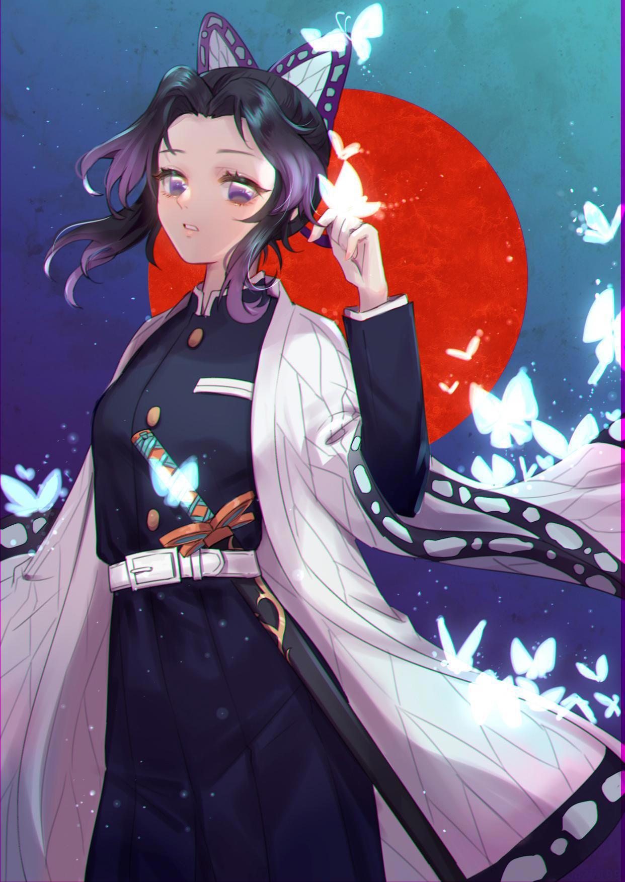 「鬼灭之刃」精选壁纸——蝴蝶忍篇