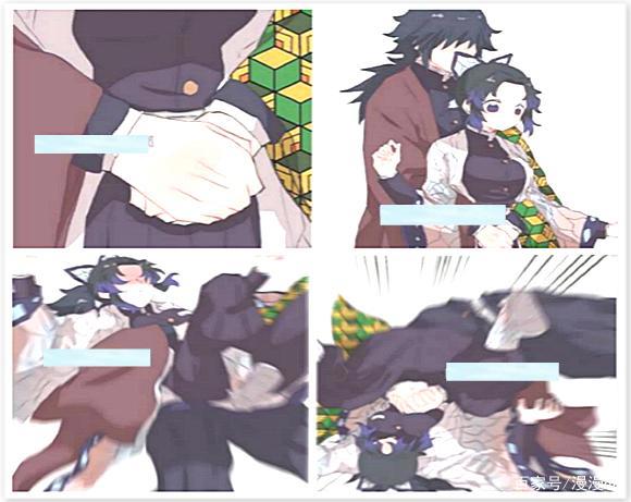 鬼灭之刃：义勇与蝴蝶忍谈恋爱，跳楼、自拍展现直男一面