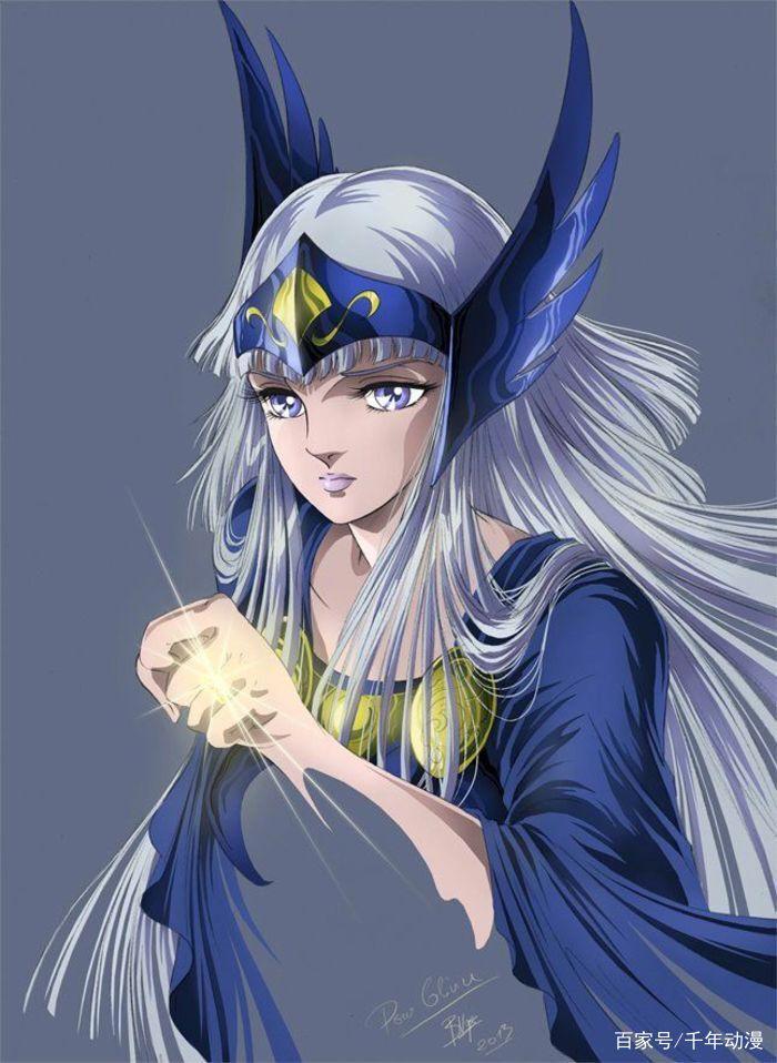 圣斗士星矢：五大女神级美女，时隔三十年，依然如此惊艳