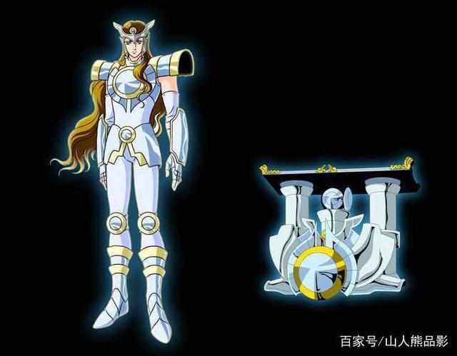 《圣斗士星矢》24个白银圣斗士总算找全，最帅的百度百科居然漏了